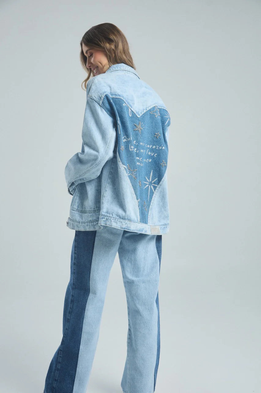 Chaqueta Quiereme Mi Corazon