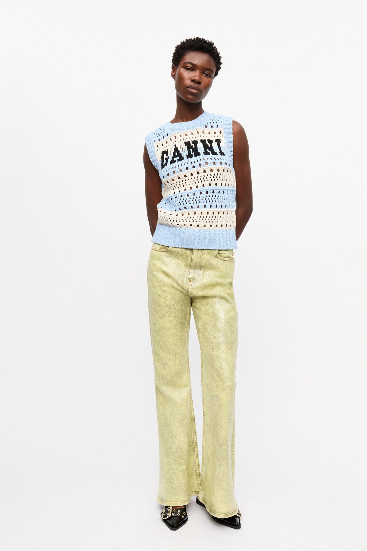 Chaleco Cotton Mix Striped
