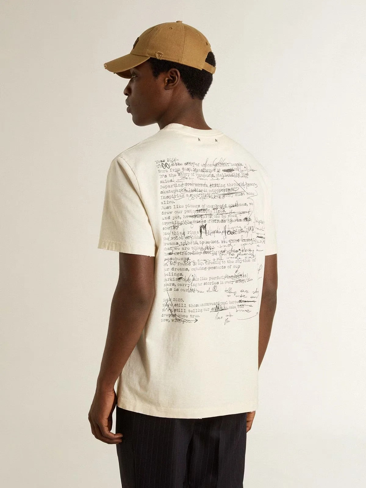 Camisa Journey Vintage Con Gasa Estampada
