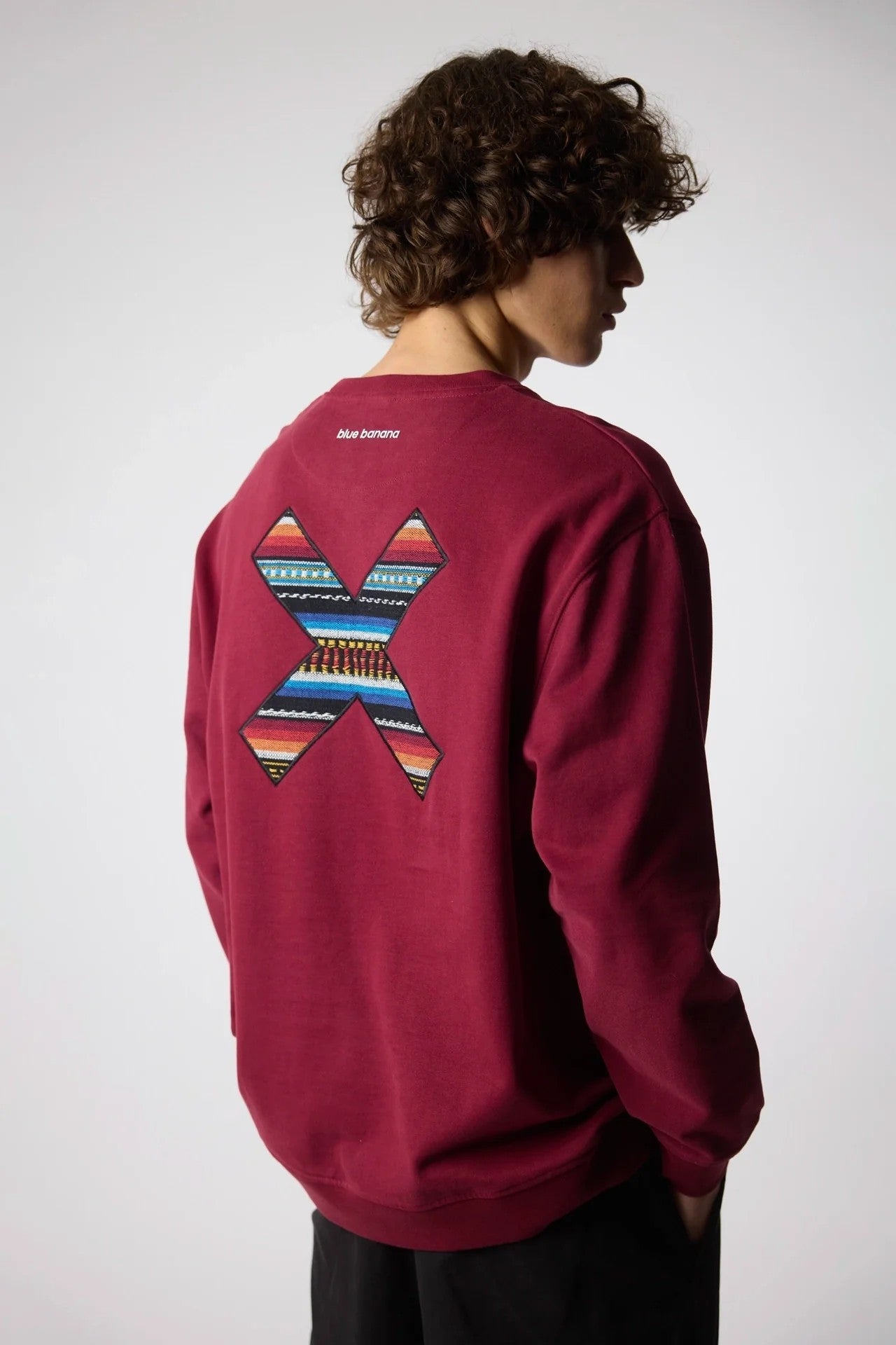 Sweatshirt Classic BLUE BANANA SWEATSHIRT Malva CO