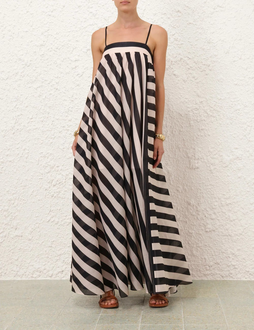 Maxine Stripe Maxi Dress