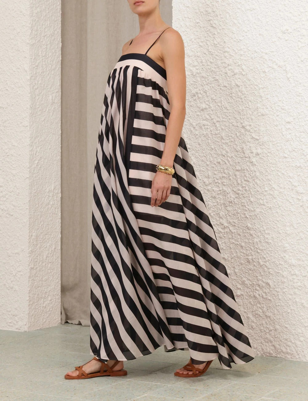 Maxine Stripe Maxi Dress