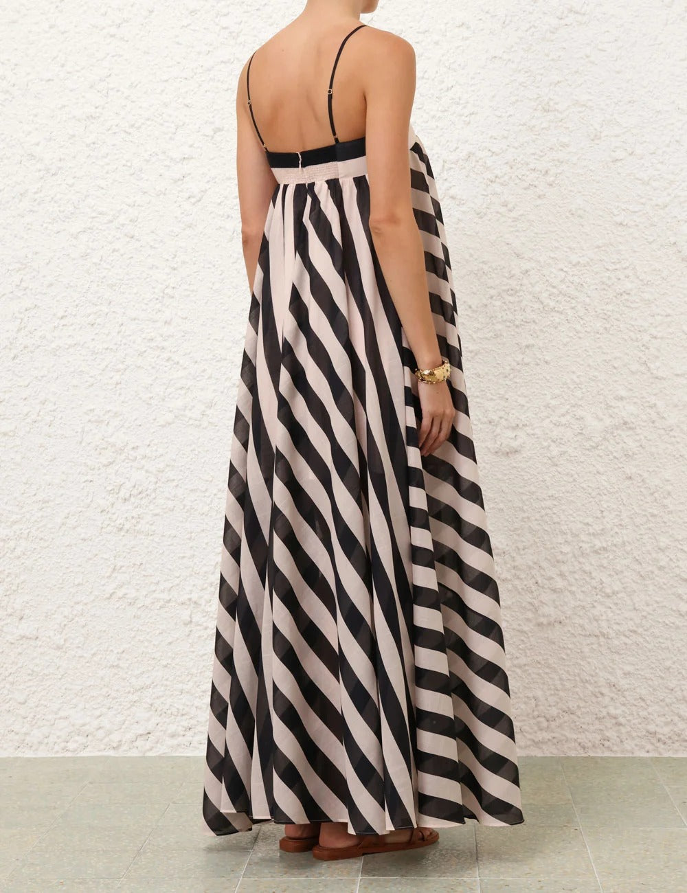 Maxine Stripe Maxi Dress
