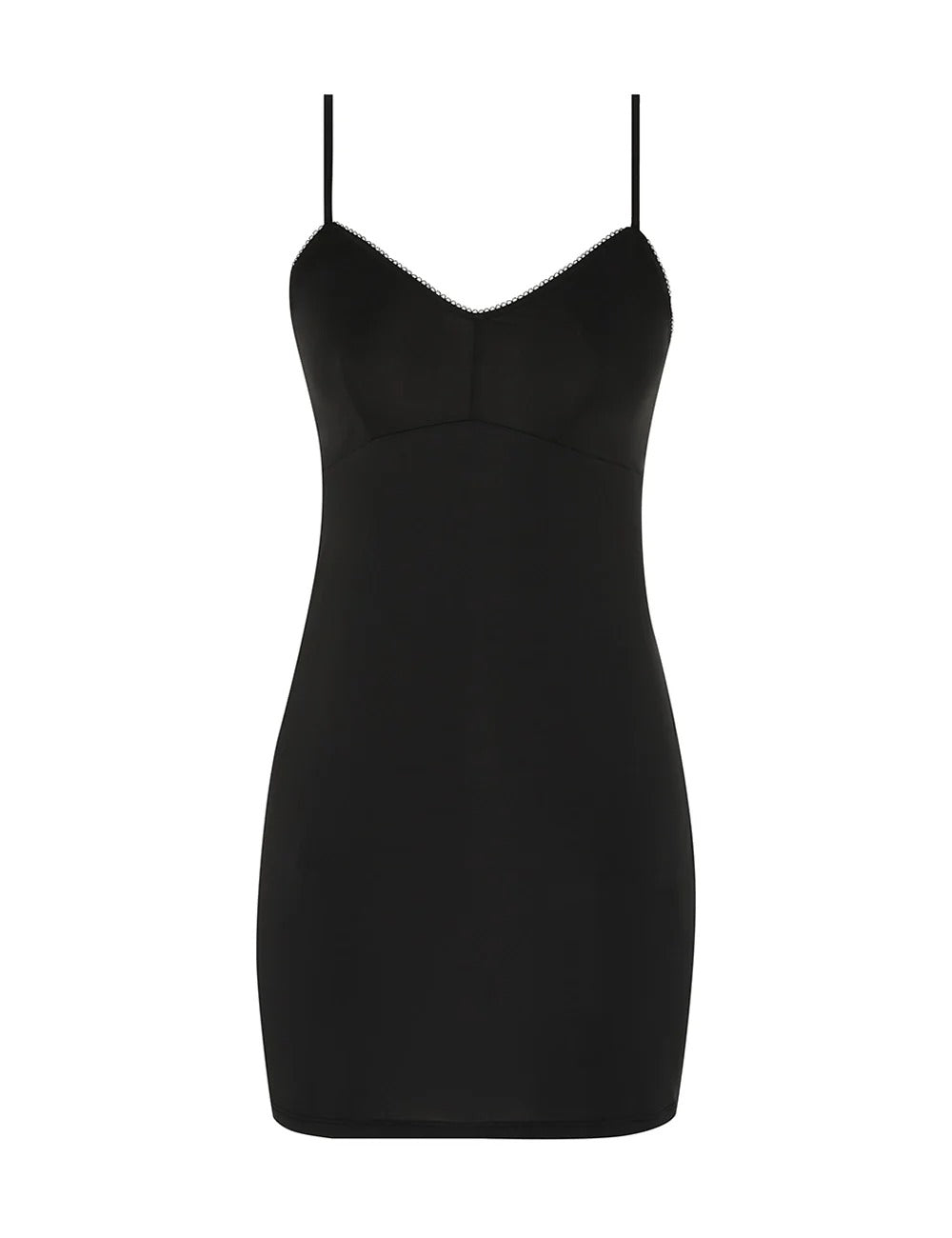 Mini Vestido Crush High Neck Frilled