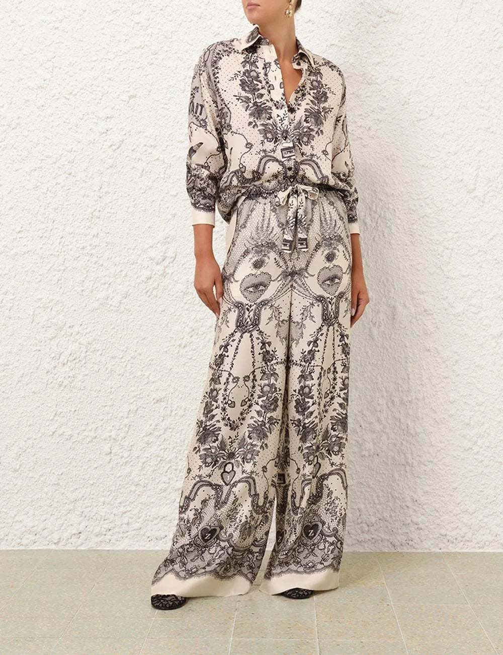 Pantalon Crush Draw Waist
