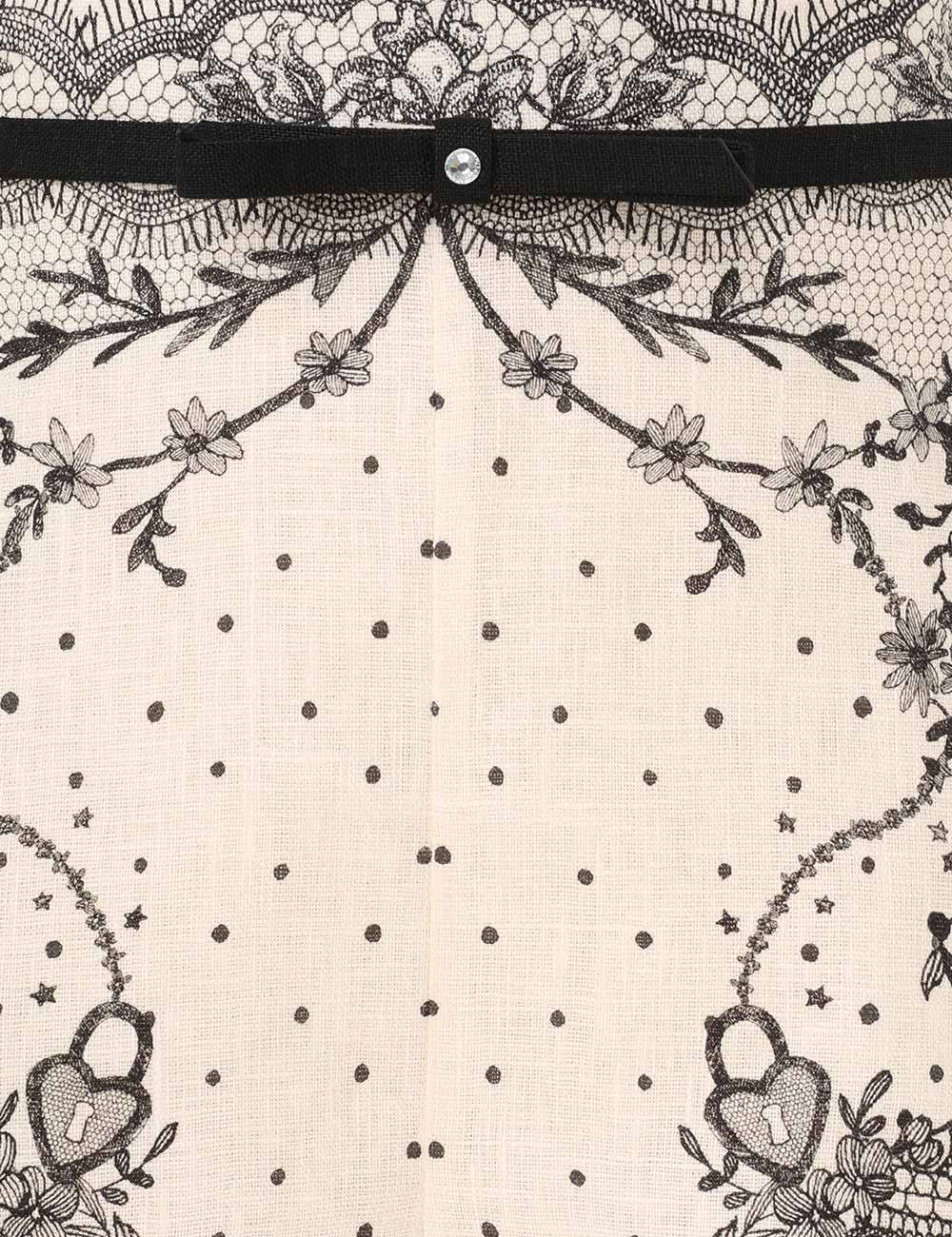 Short Crush Flat Front Frill ZIMMERMANN SHORTS Malva CO