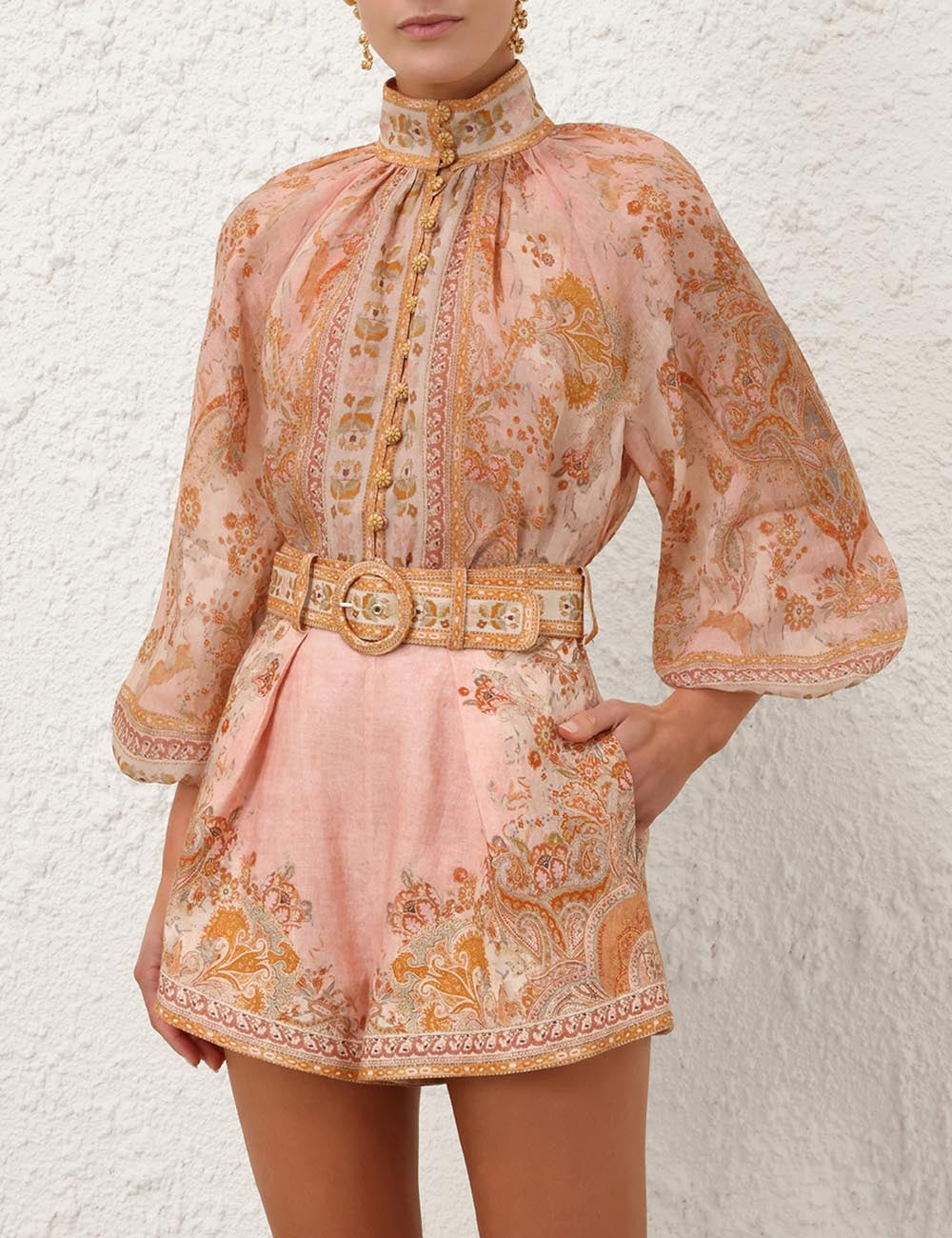 Camisa Acacia Billow