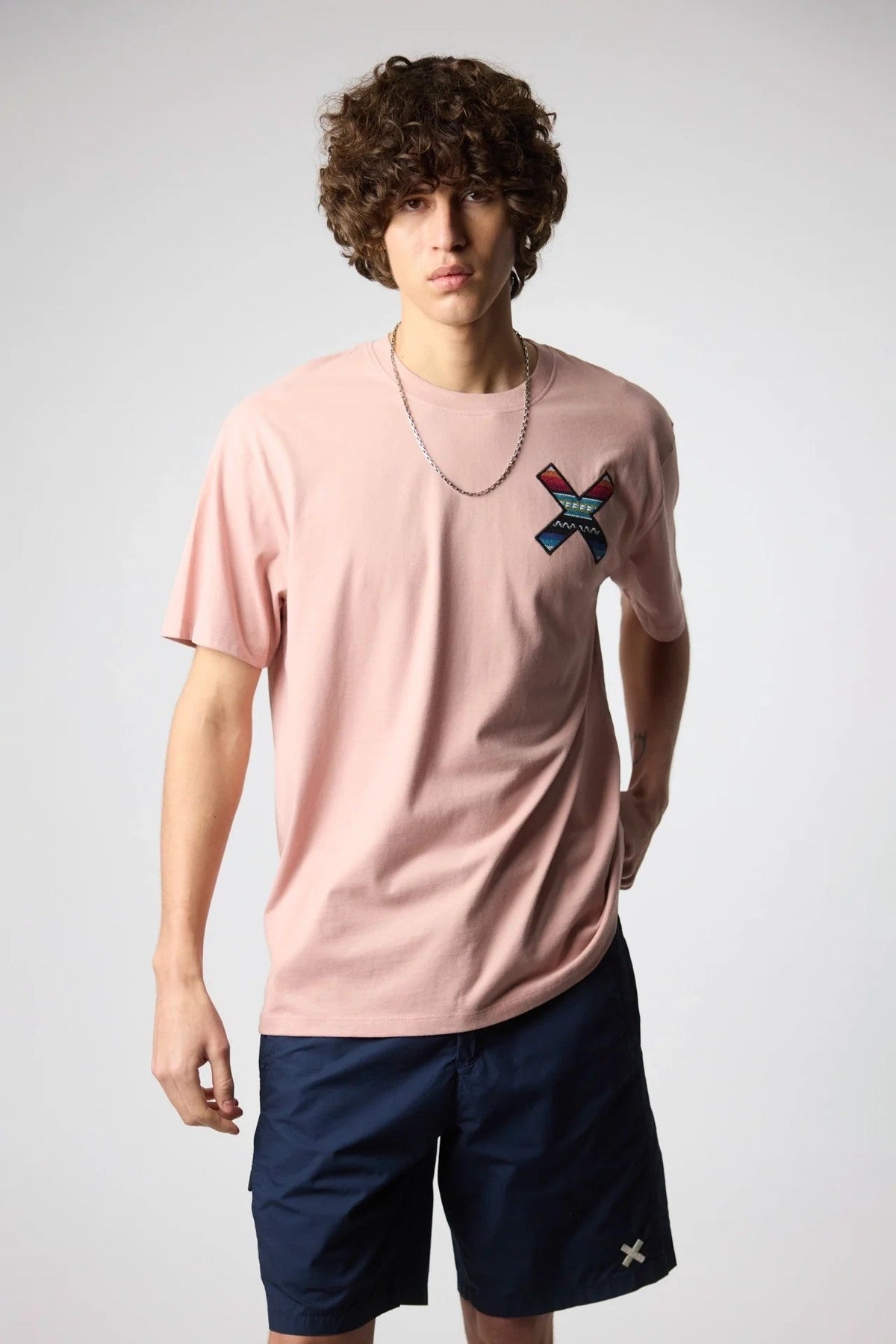 T-Shirt Classic Peach BLUE BANANA T-SHIRT Malva CO