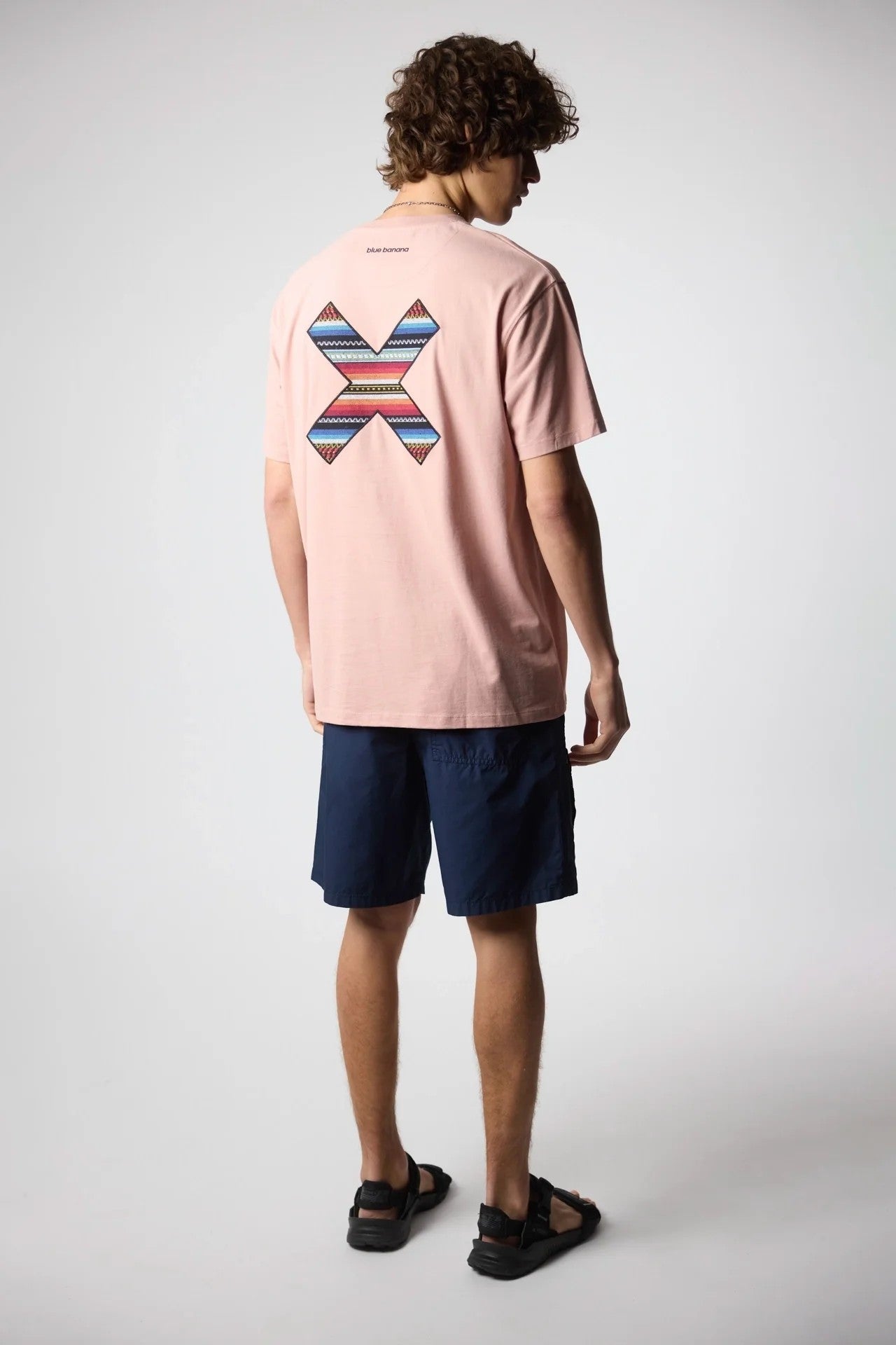 T-Shirt Classic Peach BLUE BANANA T-SHIRT Malva CO