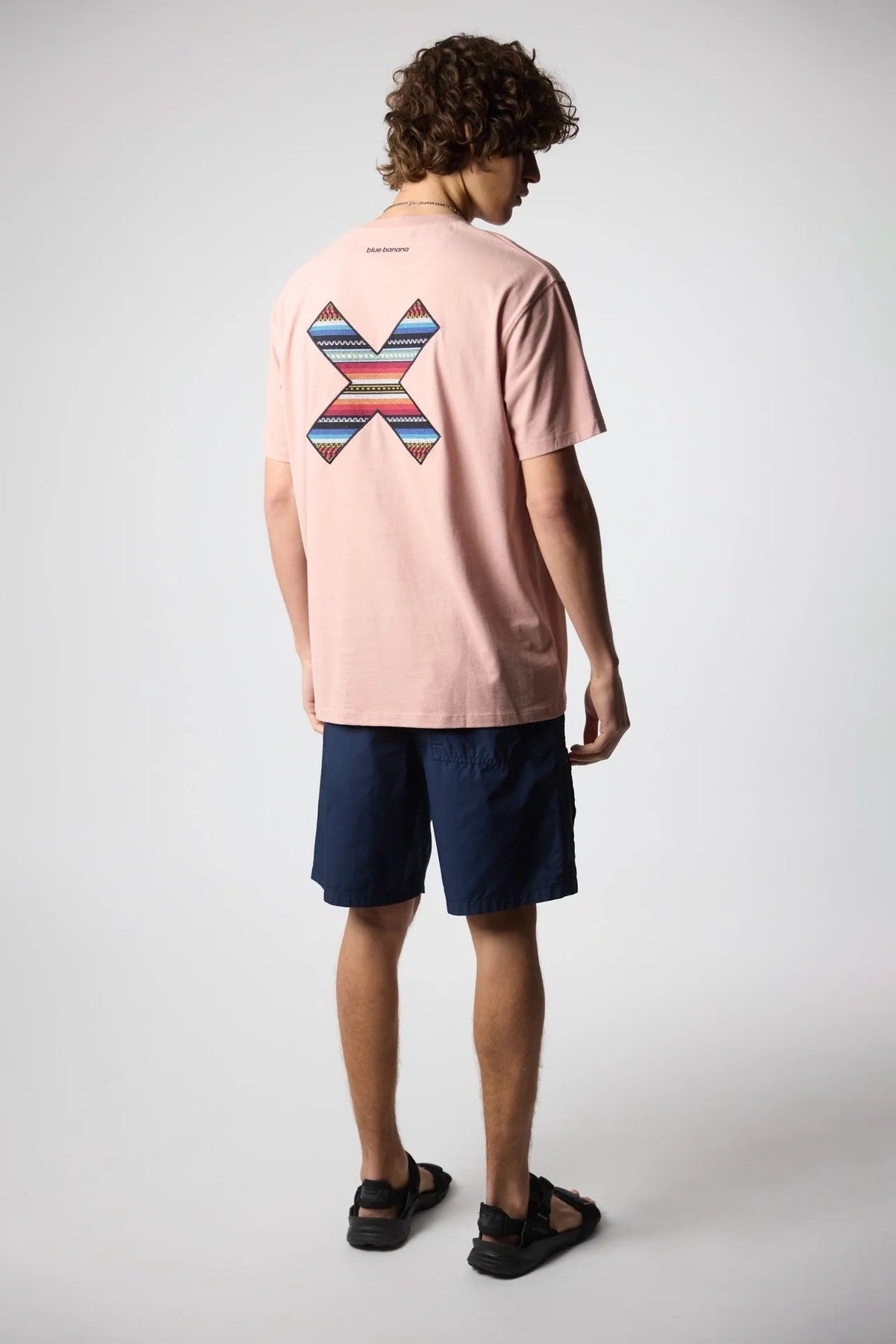 T-Shirt Classic Peach BLUE BANANA T-SHIRT Malva CO