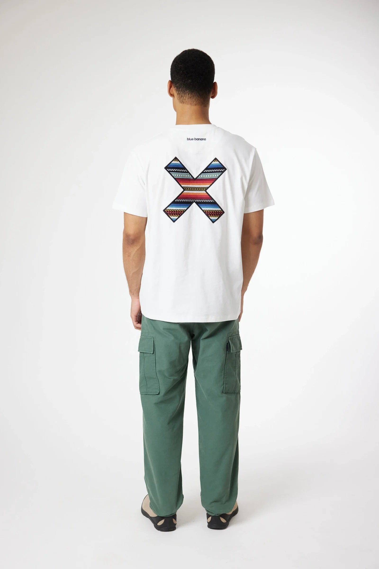 T-Shirt Classic White BLUE BANANA T-SHIRT Malva CO