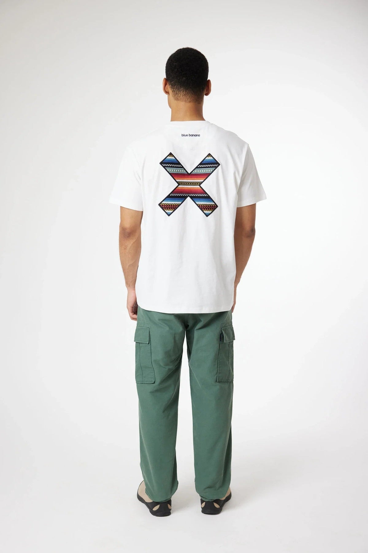 T-Shirt Classic White BLUE BANANA T-SHIRT Malva CO