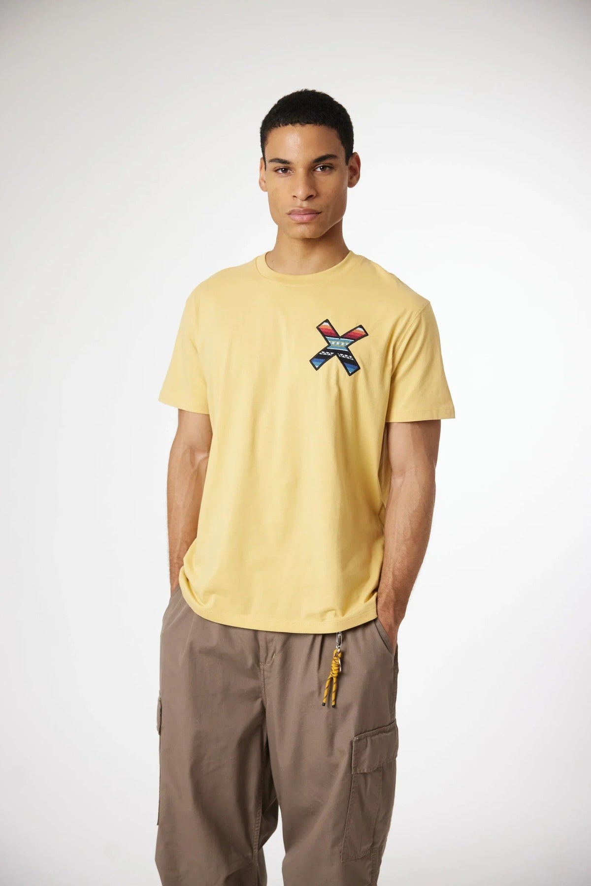 T-Shirt Classic Yellow BLUE BANANA T-SHIRT Malva CO