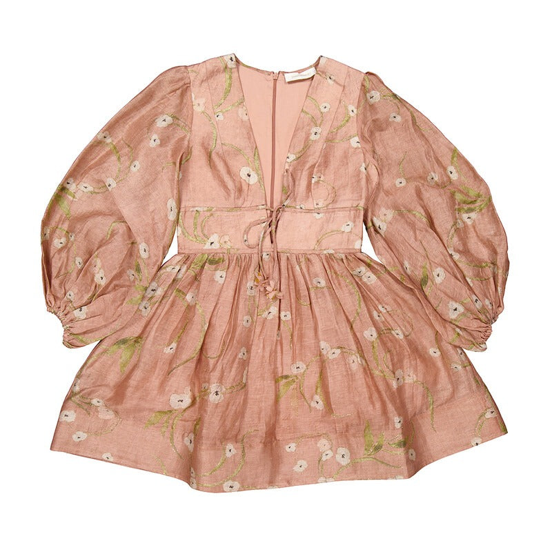 Illuminate Drawn Mini Dress