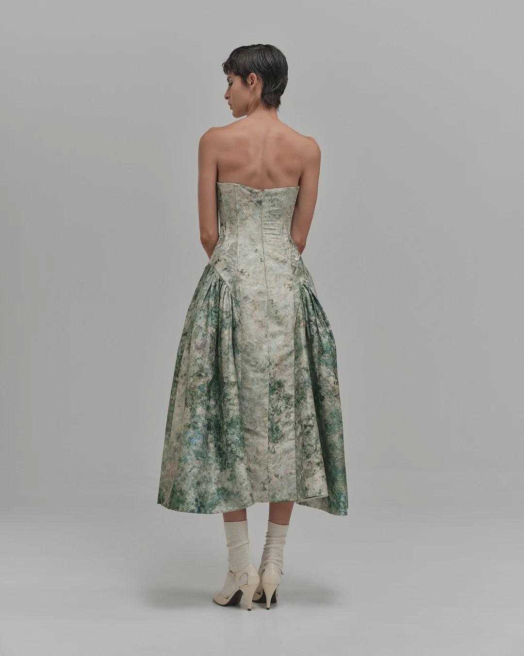 Vestido Begonia MARIA ELENA VILLAMIL MIDI VESTIDOS Malva CO
