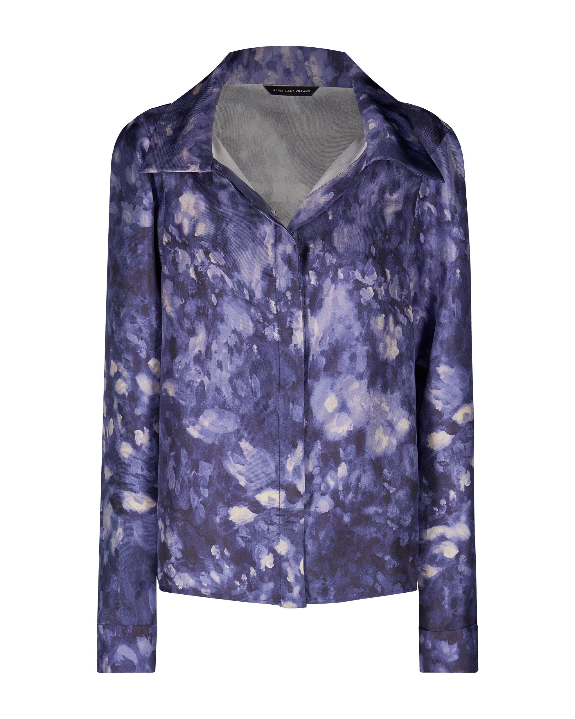 Camisa Olivo MARIA ELENA VILLAMIL CAMISAS Malva CO