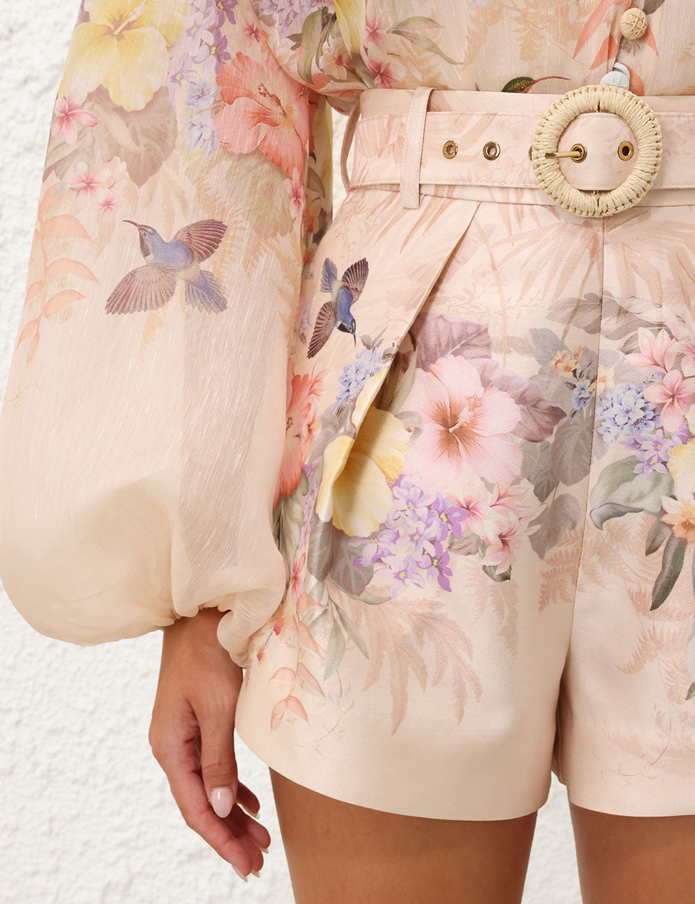 Short Illuminate Tuck ZIMMERMANN SHORTS Malva CO