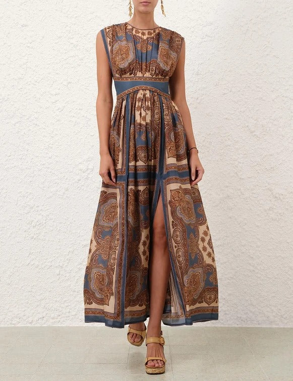 Mahon Waisted Maxi Dress