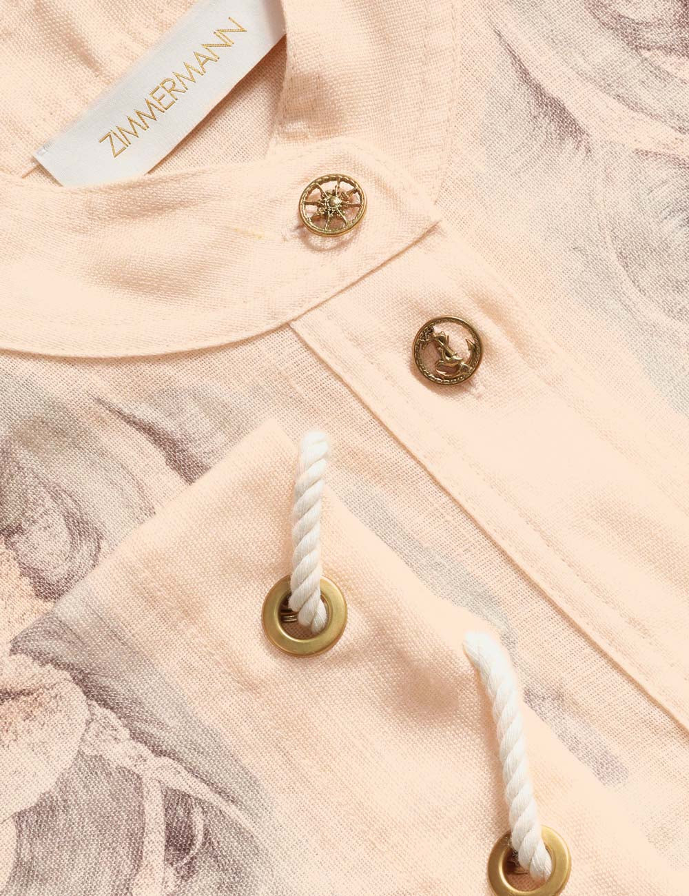 Camisa Rebellion Rope ZIMMERMANN CAMISAS Malva CO