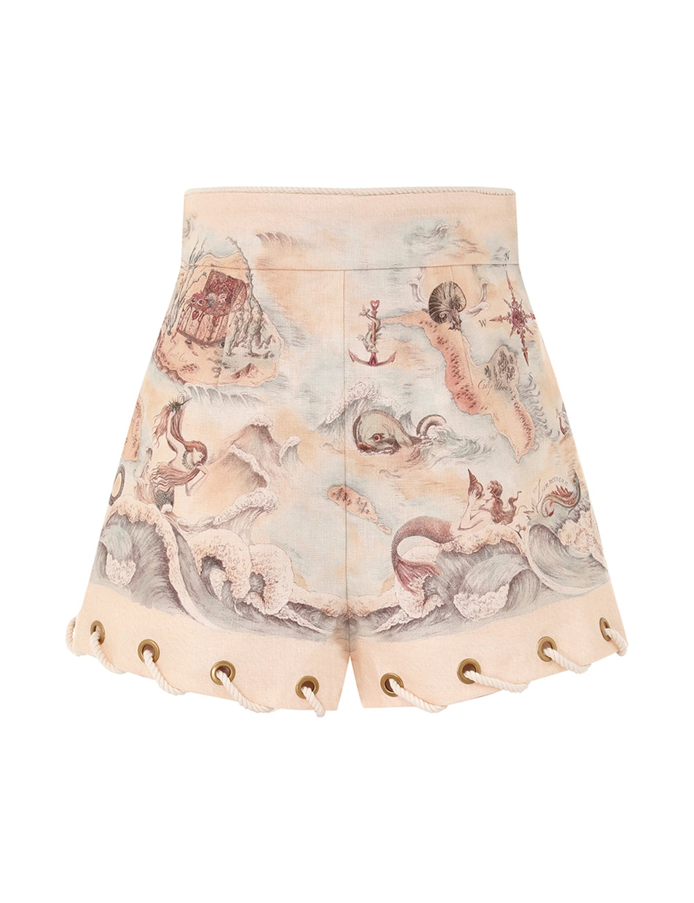 Short Rebellion Rope ZIMMERMANN BERMUDAS Malva CO
