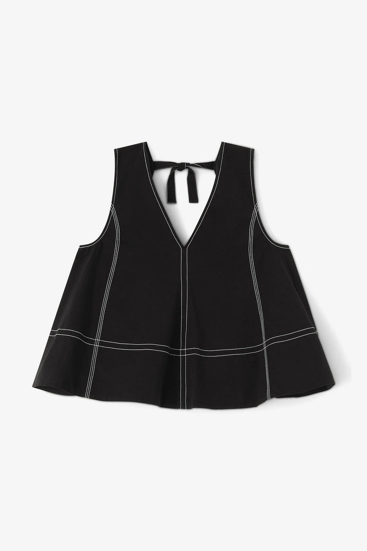 Top A-Line Cotton GANNI TOP Malva CO