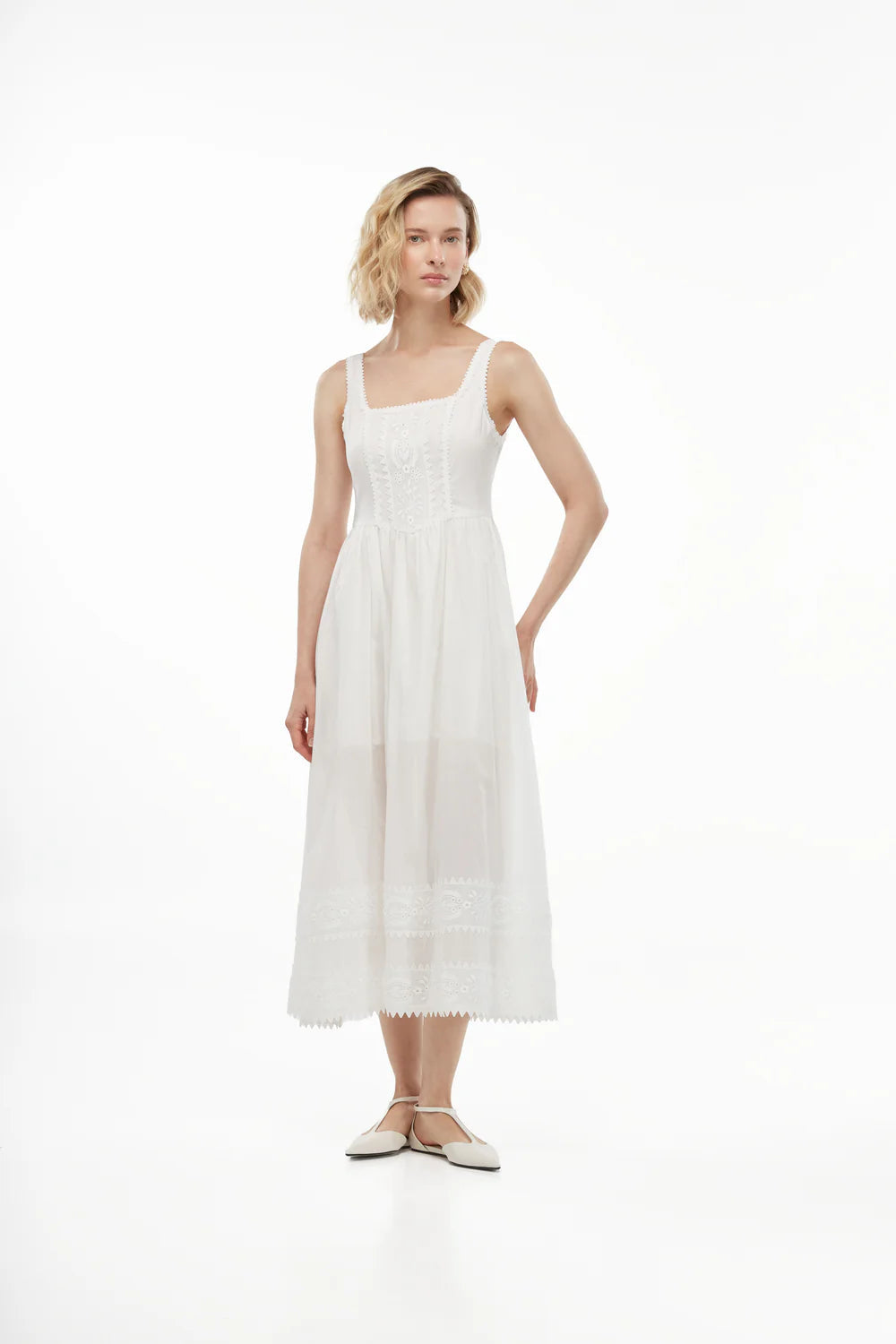Midi Vestido Alba WAIMARI MIDI VESTIDOS Malva CO