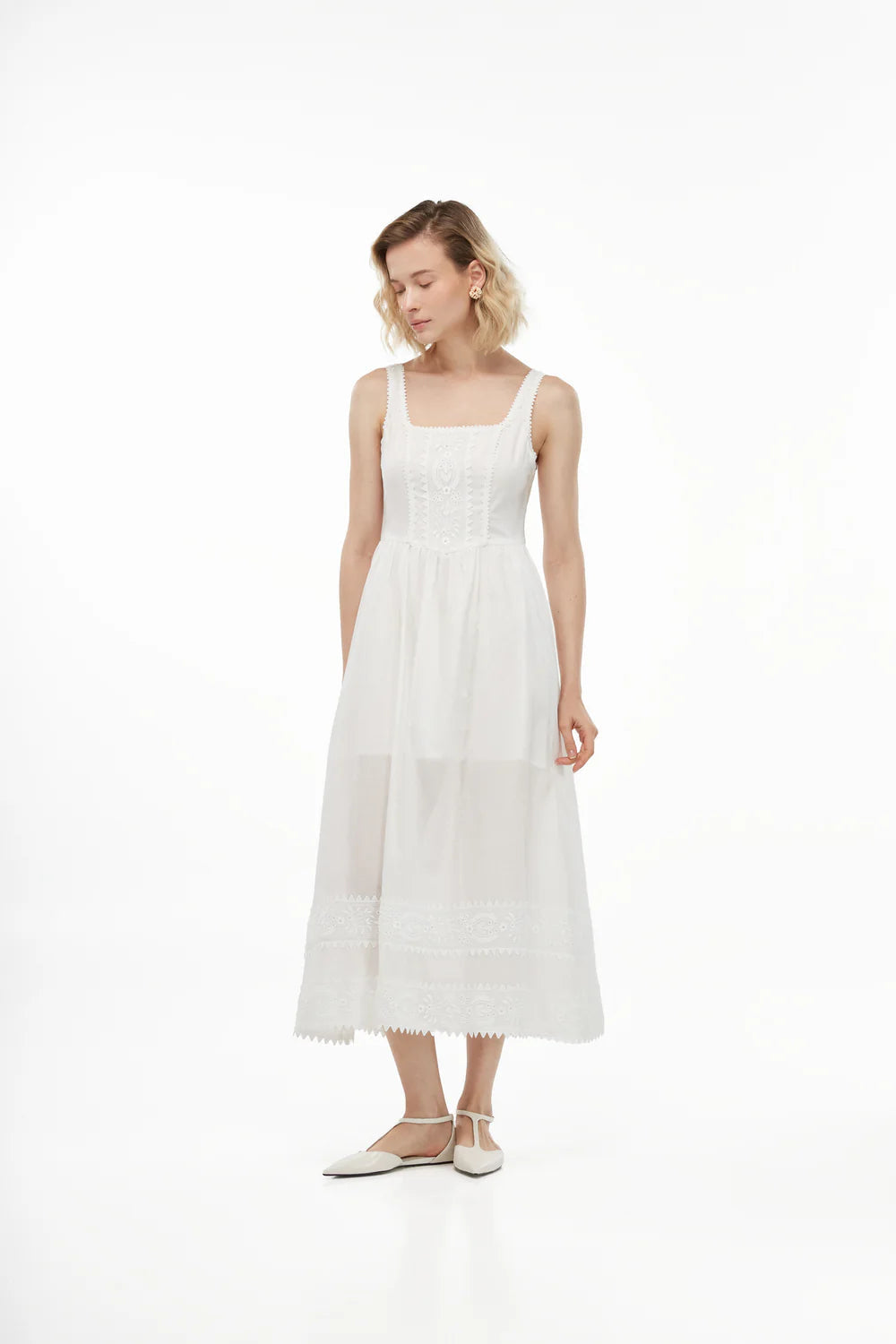 Midi Vestido Alba WAIMARI MIDI VESTIDOS Malva CO