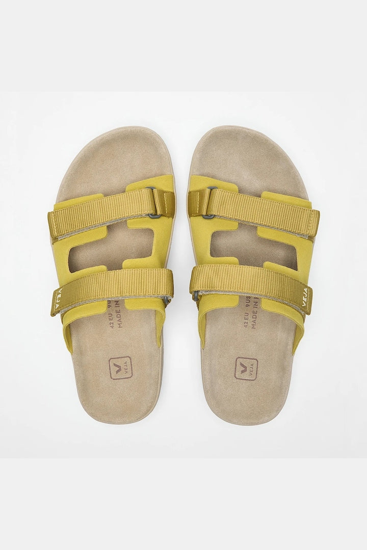 Sandalia Veja De Hombre Arpoador Suede Soft Liquor Ocre VEJA SANDALIAS Malva CO