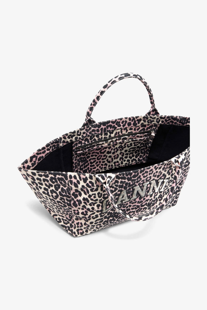Bolso Shopper Xxl Printed Sequin GANNI BOLSOS Y CARTERAS Malva CO