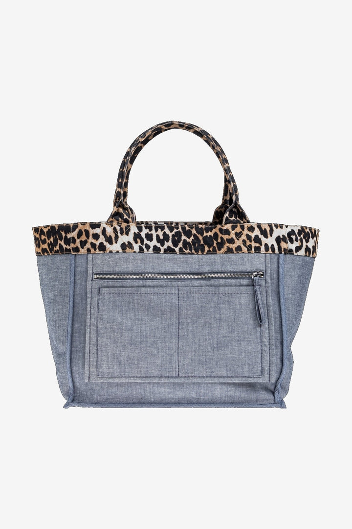 Bolso Medium Trapeze Shopper Flock Reversible