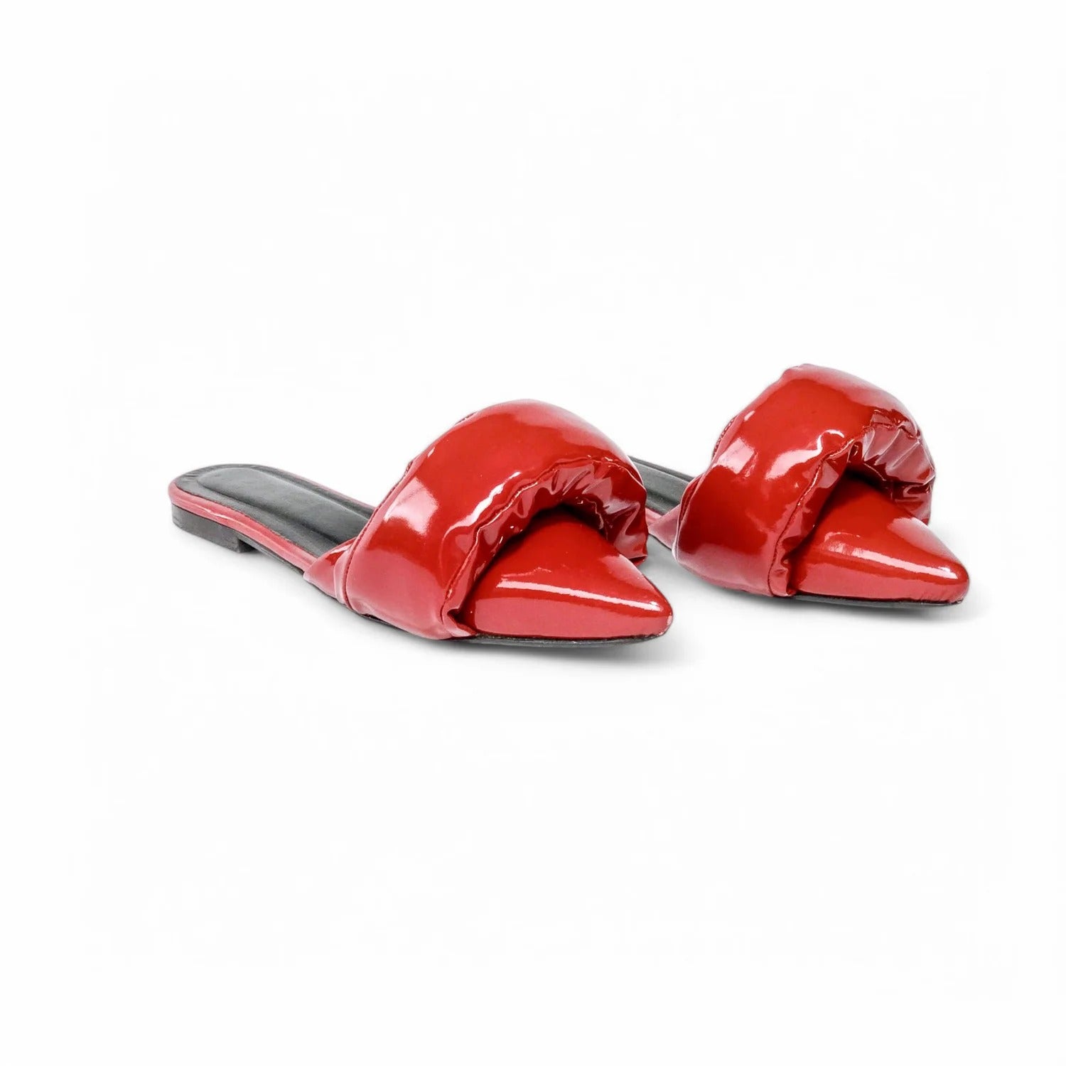 Calzado Zapato Plano Dest Rojo