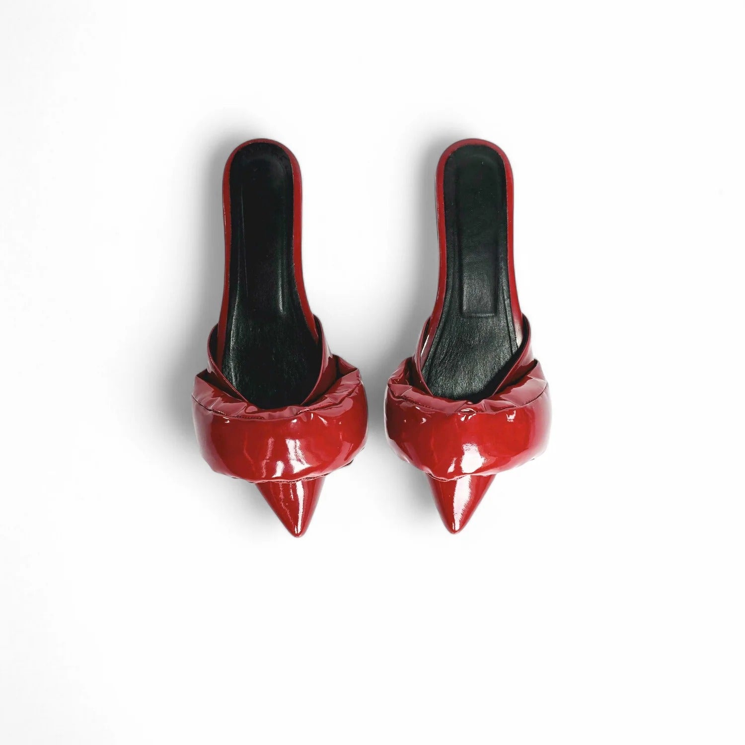Calzado Zapato Plano Dest Rojo