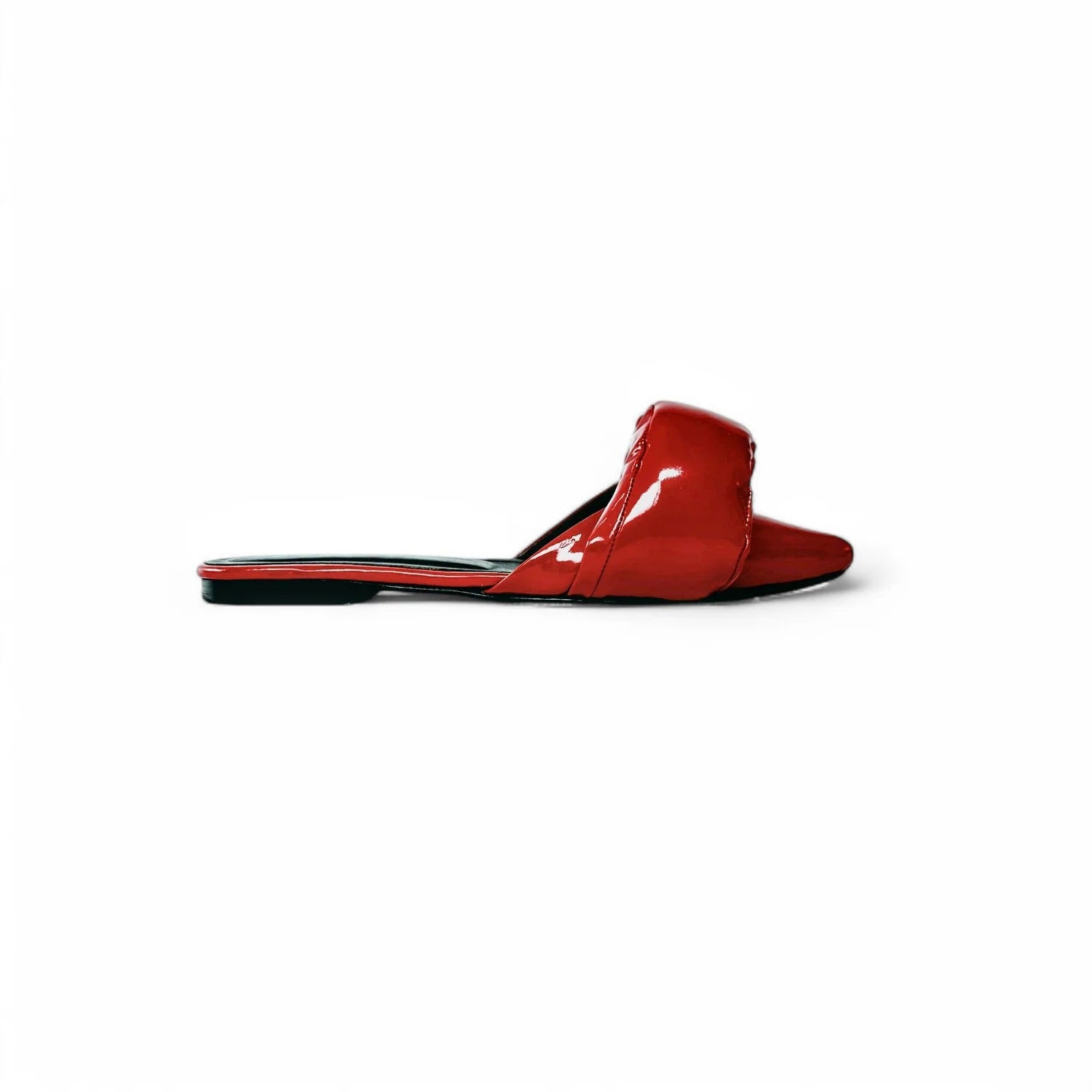 Calzado Zapato Plano Dest Rojo