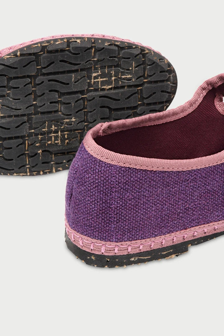 Balleta Mary Jane Linen Aeneas FLABELUS BALLERINAS Malva CO