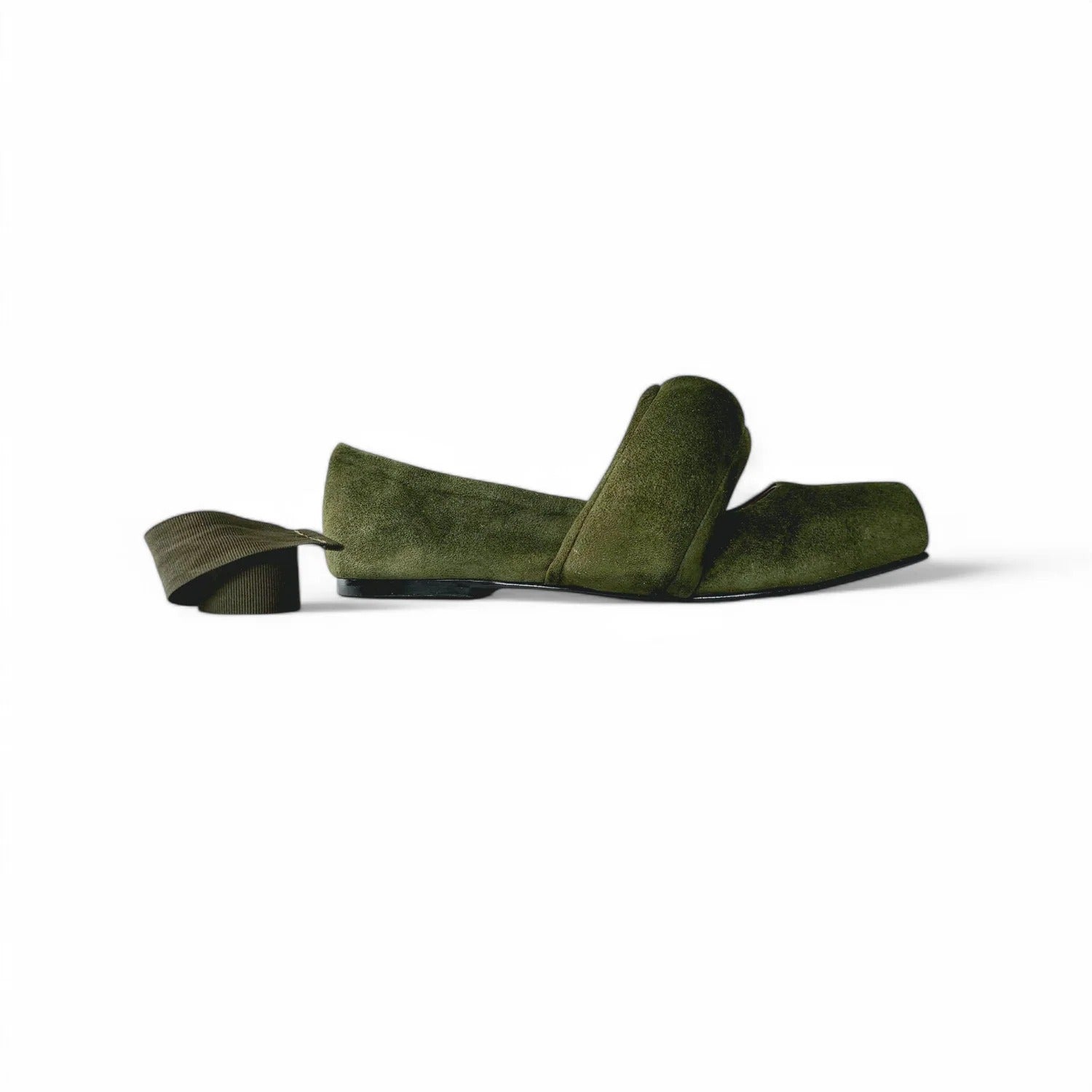 Calzado Balerinas Verde Oliva