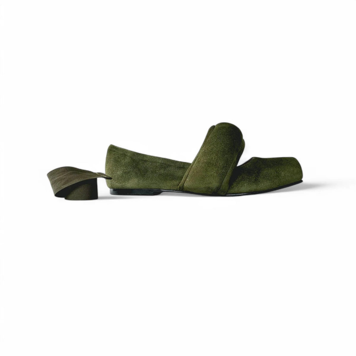Calzado Balerinas Verde Oliva