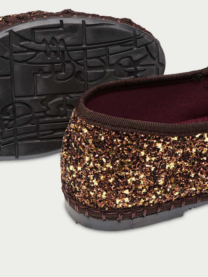 Balleta Pierre Brown Glitter