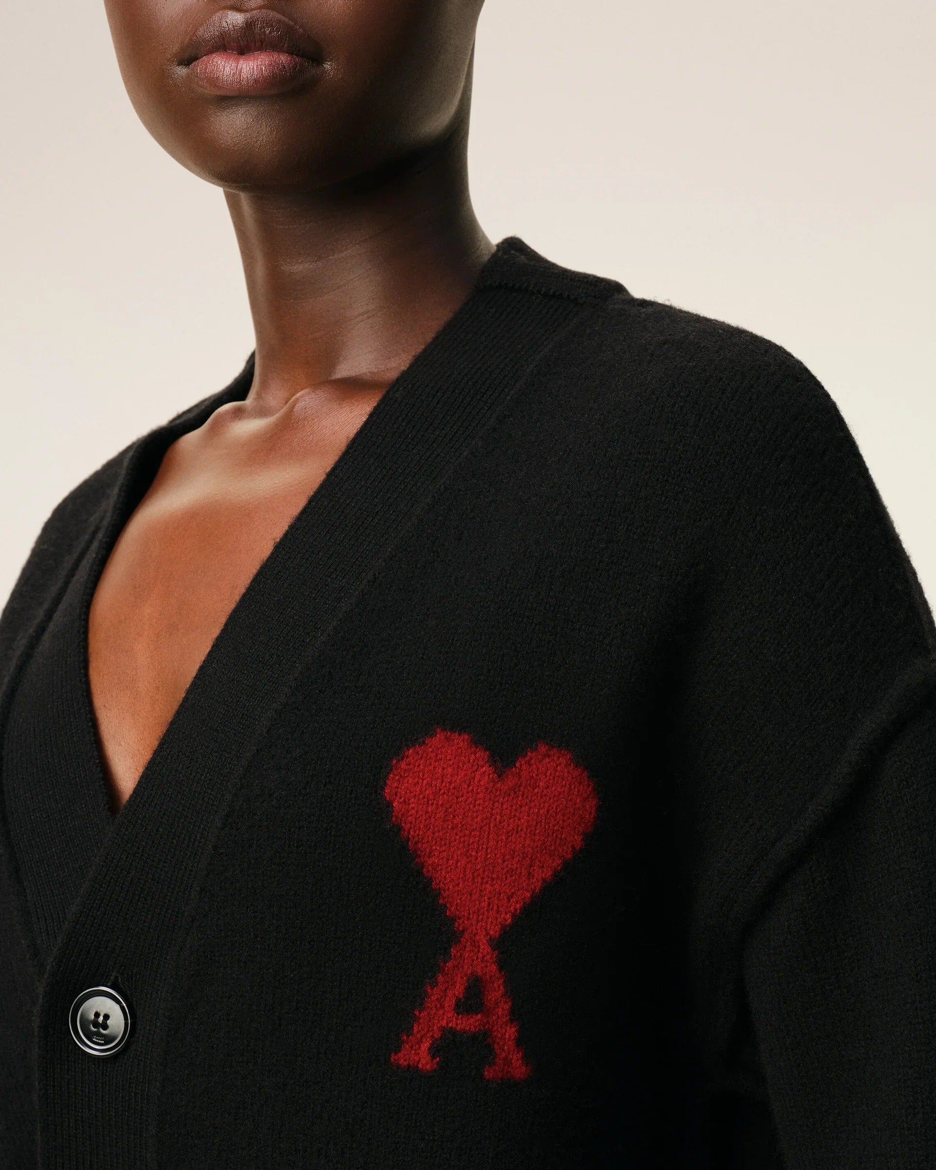 Red Ami De Coeur Cardigan