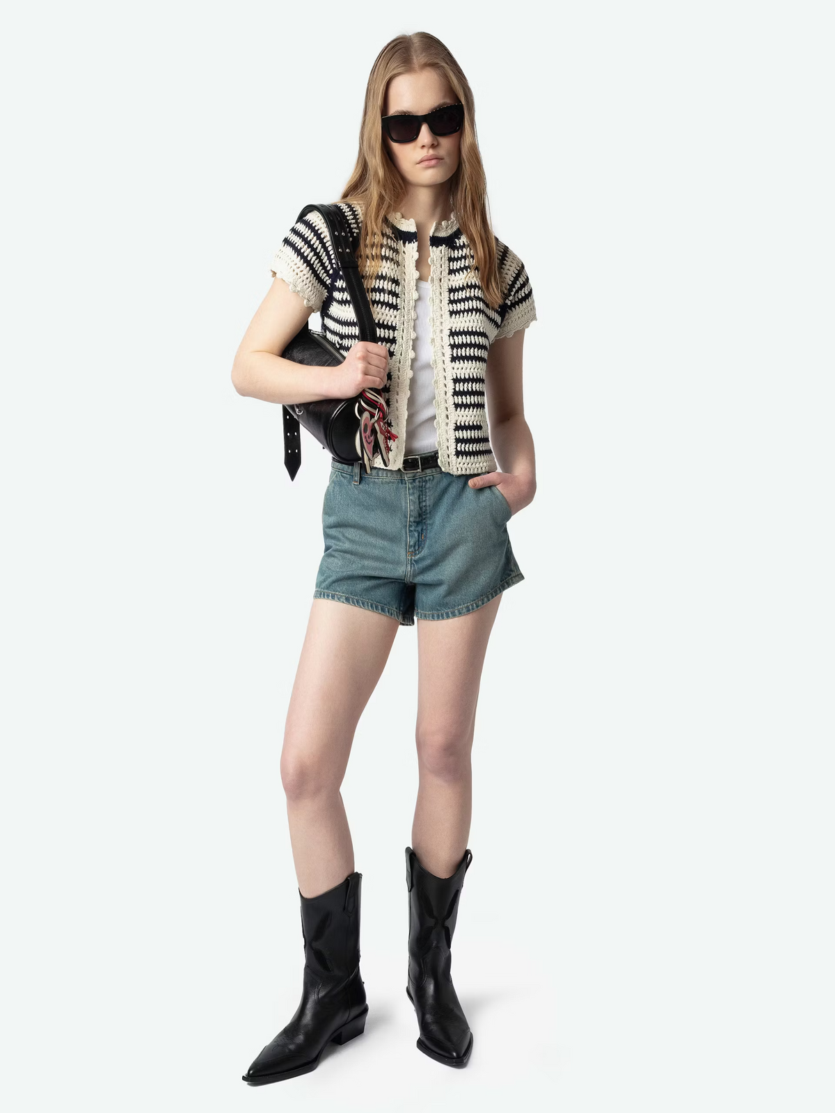 Cardigan Zelie Co ZADIG ET VOLTAIRE CARDIGANS Malva CO