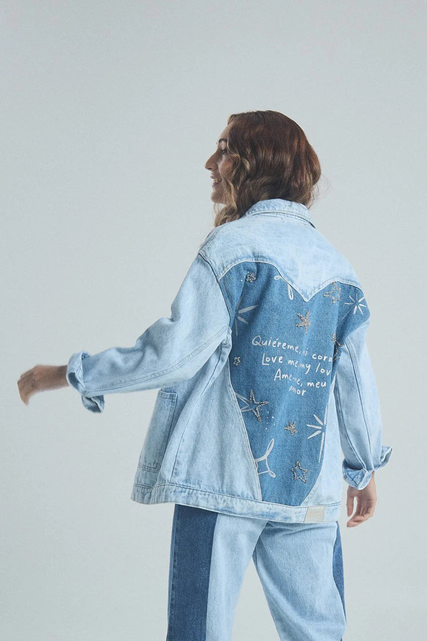 Chaqueta Quiereme Mi Corazon