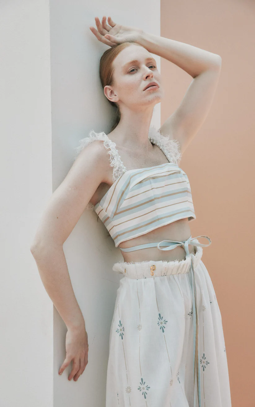 Top Chiara PAMELA STEVENSON TOPS Malva CO