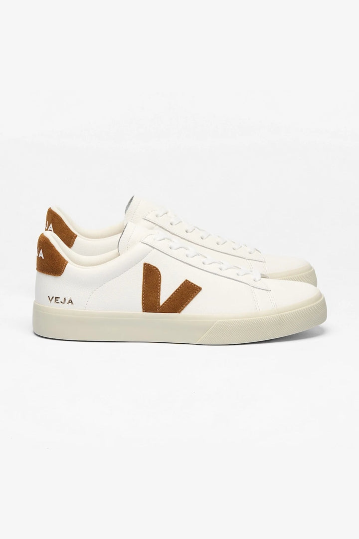 Tenis Veja De Hombre Campo Leather White Cognac VEJA TENIS Malva CO