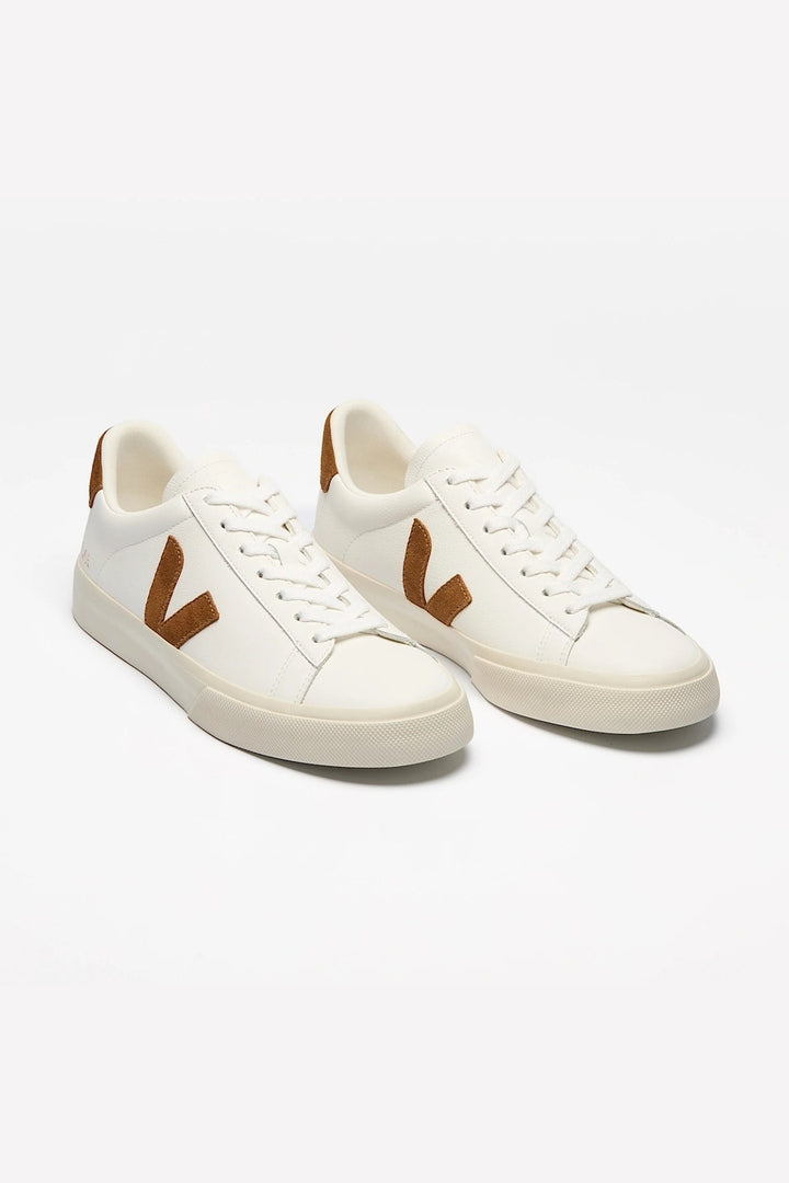 Tenis Veja De Hombre Campo Leather White Cognac VEJA TENIS Malva CO