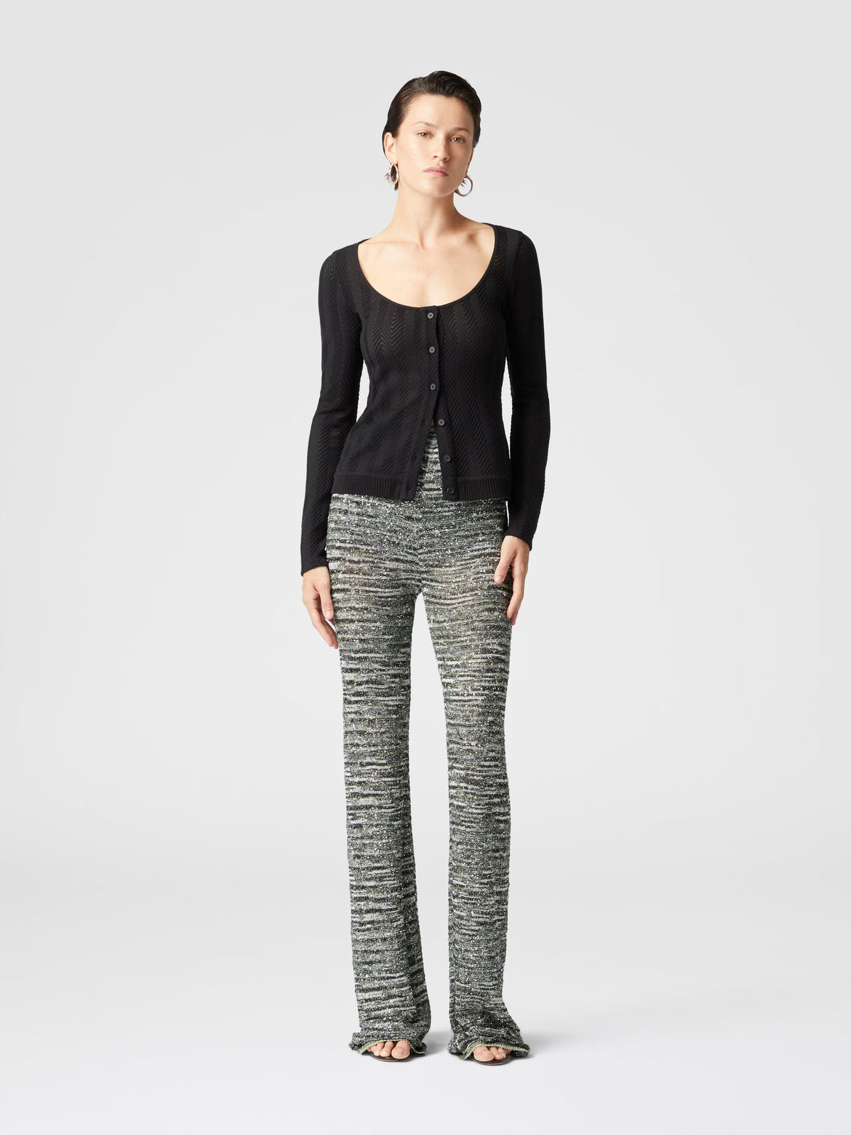 Pantalón Acampanado PANTALONES Malva CO