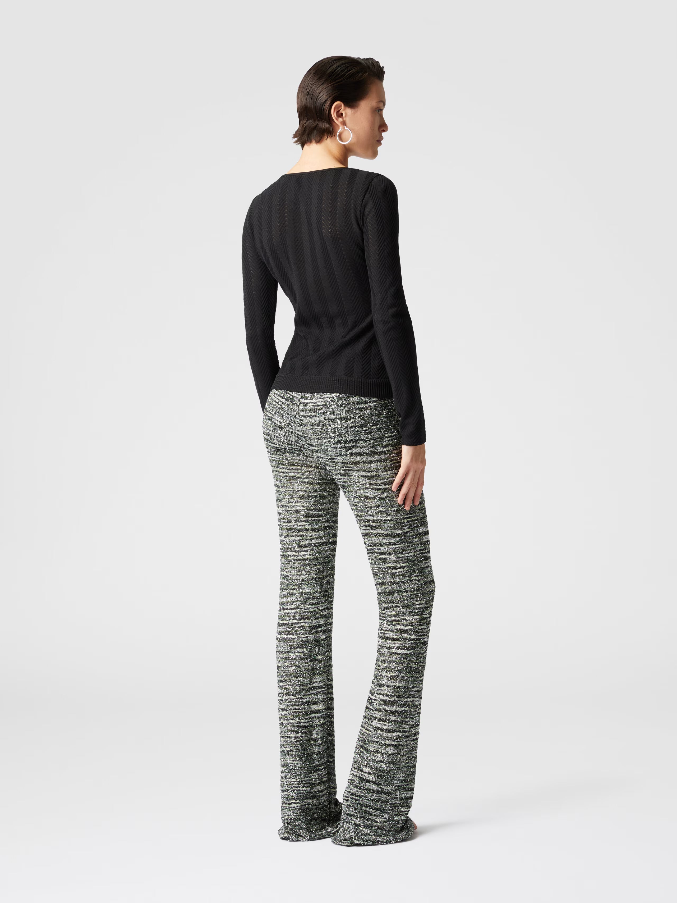 Pantalón Acampanado PANTALONES Malva CO