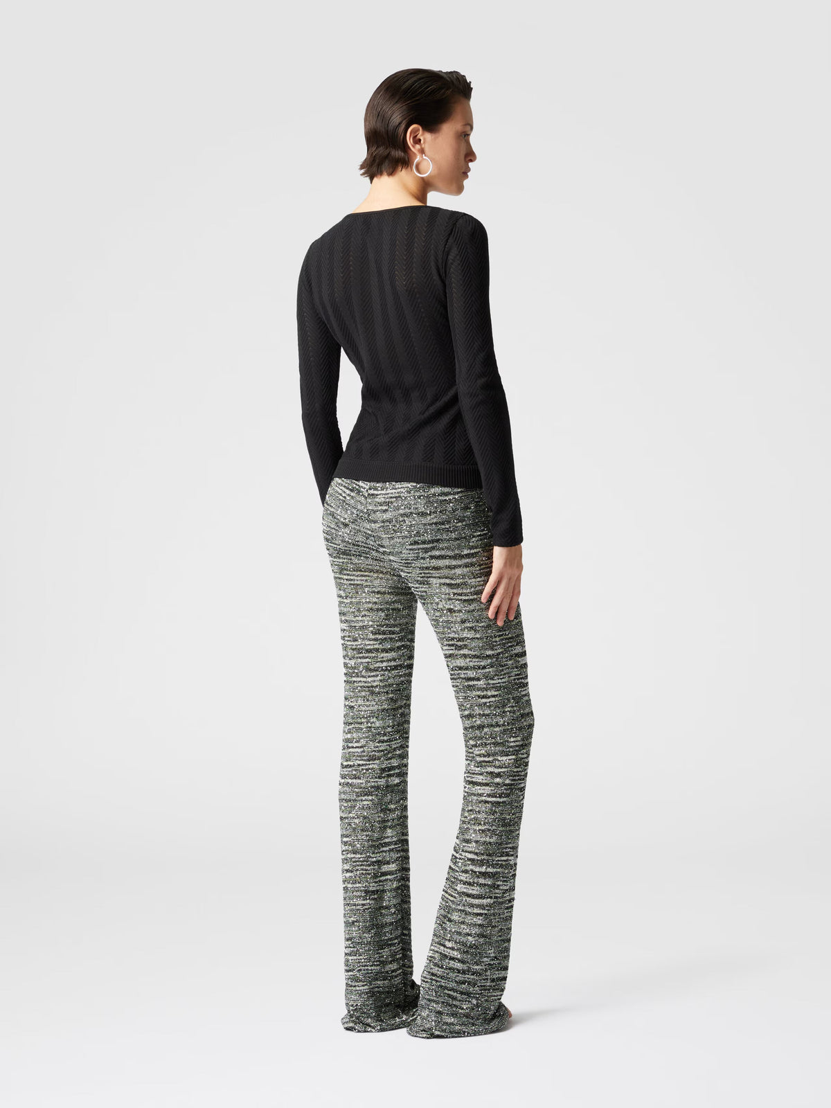 Pantalón Acampanado PANTALONES Malva CO