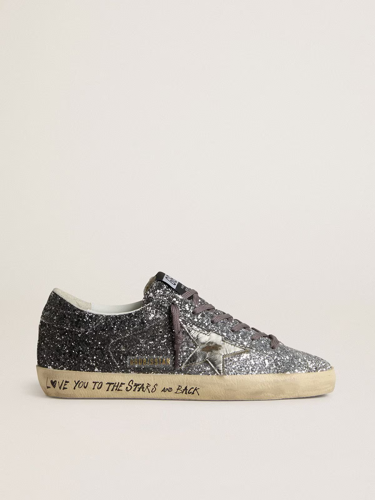 Tenis Golden Goose Super Star Glitter Mujer GOLDEN GOOSE TENIS Malva CO