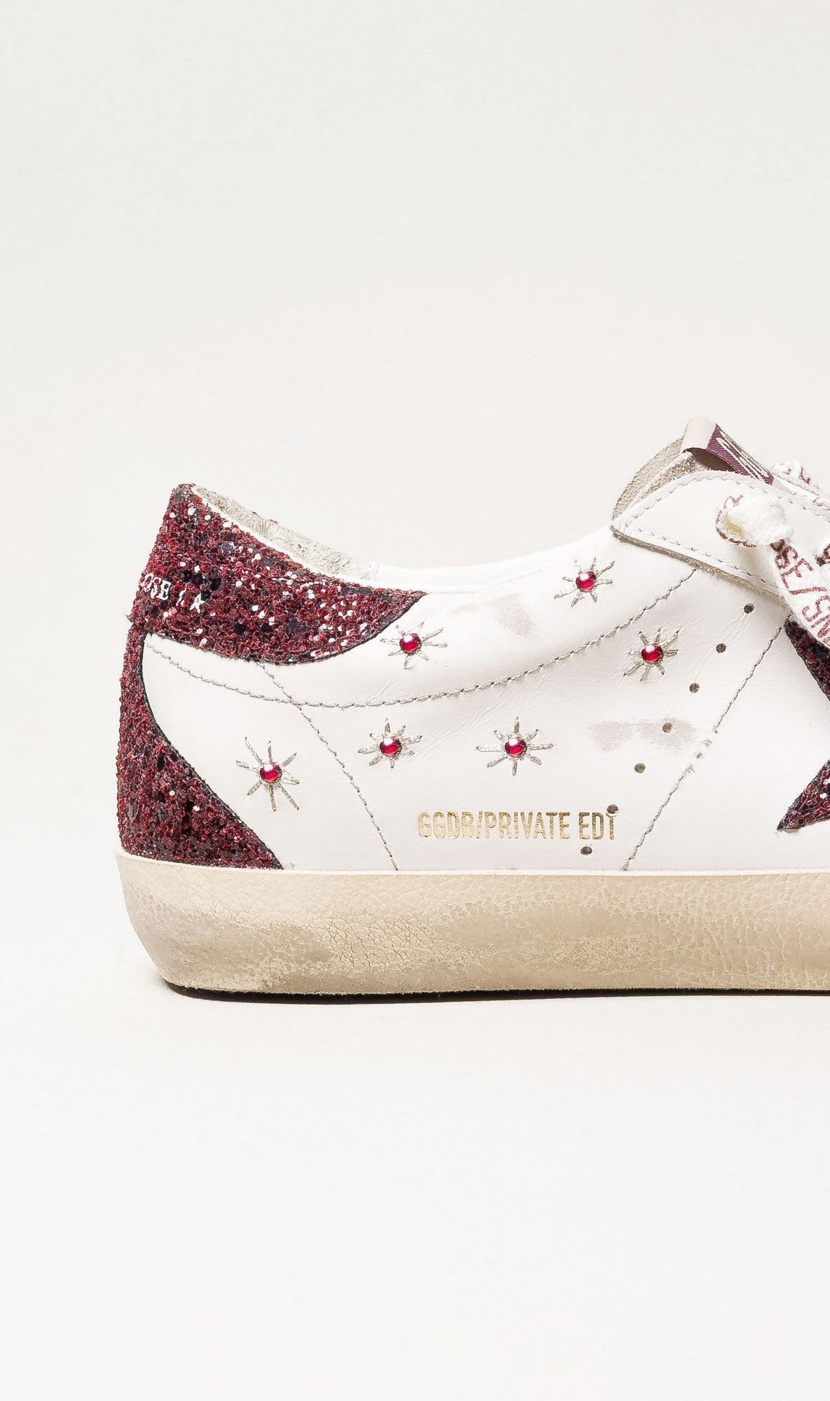 Tenis Golden Goose Super Star Suede Embroidery Laminated Star Mujer GOLDEN GOOSE TENIS Malva CO