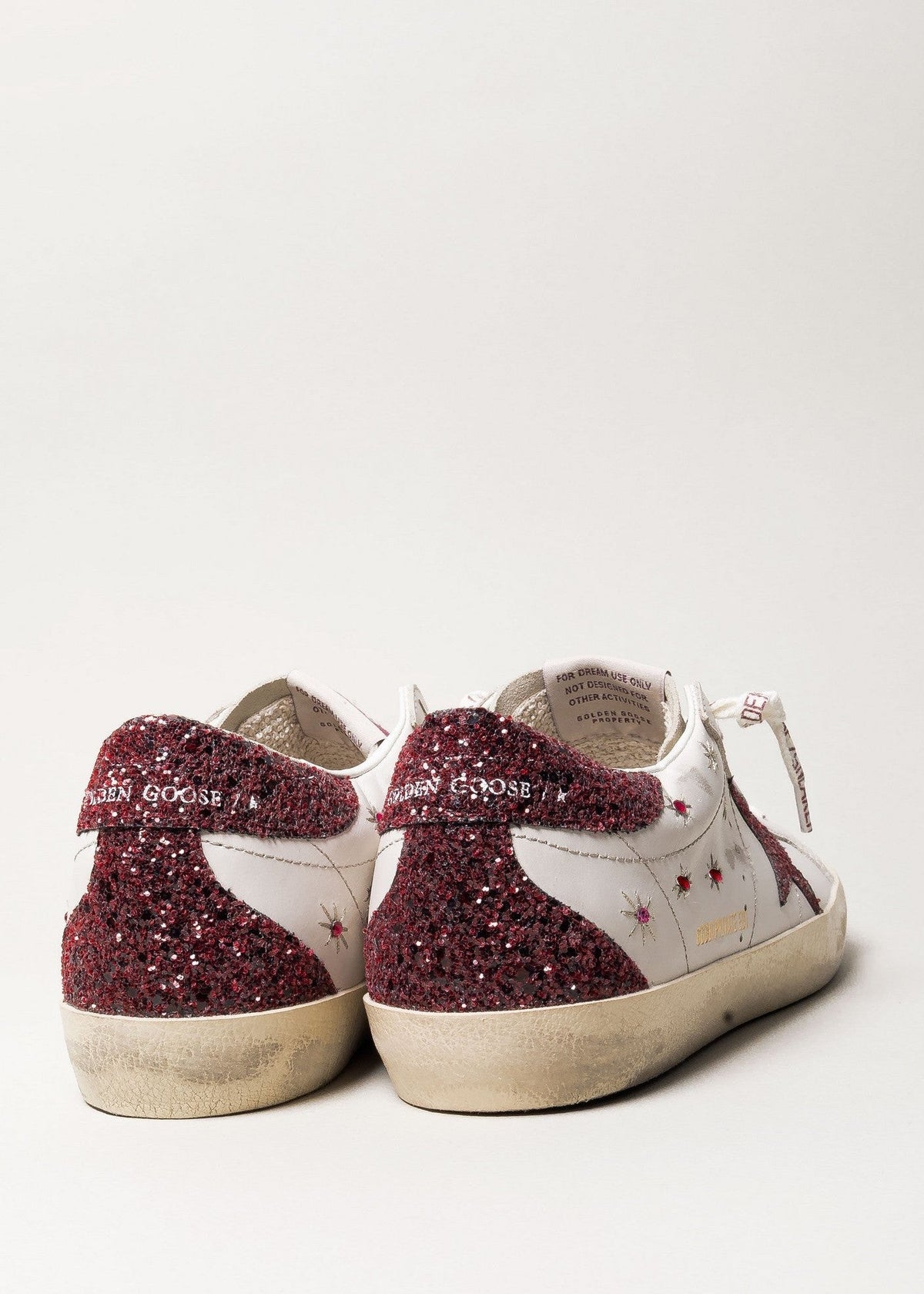 Tenis Golden Goose Super Star Suede Embroidery Laminated Star Mujer GOLDEN GOOSE TENIS Malva CO