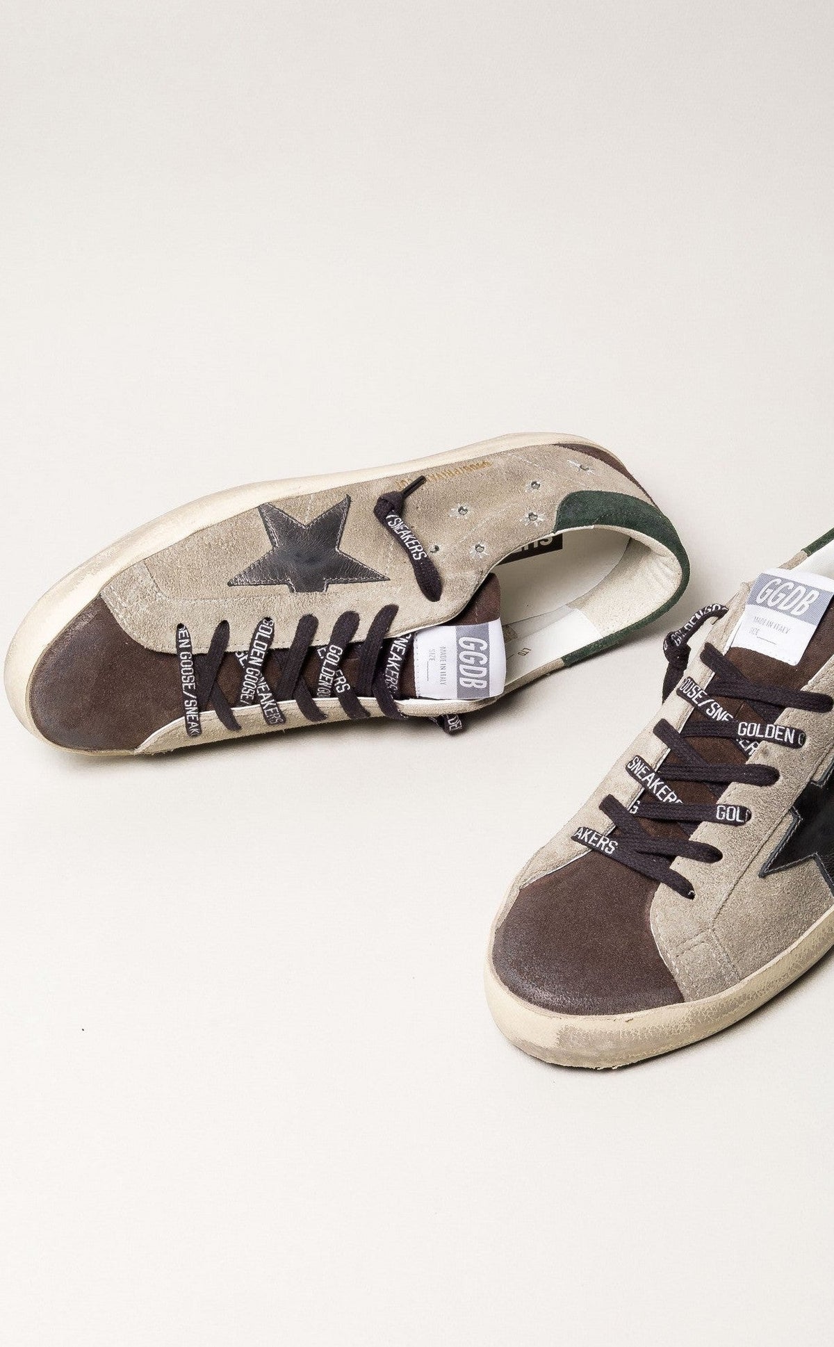 Tenis Golden Goose Super Star Suede Embroidery Laminated Star Hombre GOLDEN GOOSE TENIS Malva CO